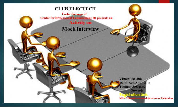 Mock interview poster