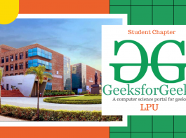 Student Chapter GeeksforGeeks LPU