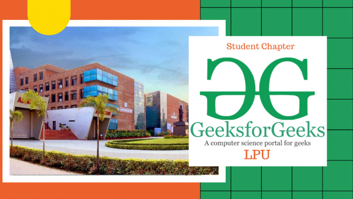 Student Chapter GeeksforGeeks LPU