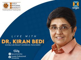 Live Interaction with Dr Kiran Bedi