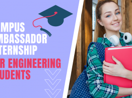 What is the Campus Ambassador internship for Engineering students_