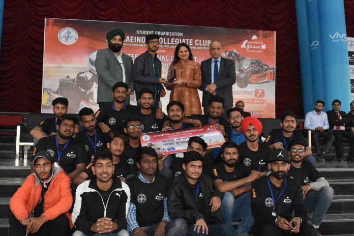 Closing ceremony of International Go-Kart Championship 2020