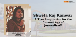 LPU Alumna, Shweta Raj Kanwar