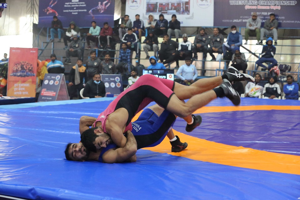 65th Senior National Wrestling Championship commenced at LPU Campus