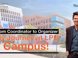 From Coordinator to Organizer My Journey at LPU Campus!