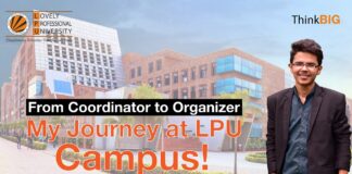 From Coordinator to Organizer My Journey at LPU Campus!