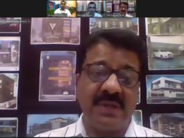 Chairman IIAPC and Director Ludhiana Smart City (ltd), Ar Sanjay Goel advising not to pollute air, water and sound on the earth during a virtual conference at LPU