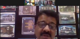 Chairman IIAPC and Director Ludhiana Smart City (ltd), Ar Sanjay Goel advising not to pollute air, water and sound on the earth during a virtual conference at LPU