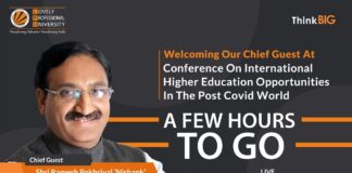 Education Minister of India Dr Pokhriyal to address Senior International Academicians at LPU today