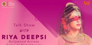 Enlivening Talk Show with Indian Television Icon Ms. Riya Deepsi