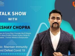 Exhilarating Talk Show on Fitness & Immunity with Mr. Akshay Chopra