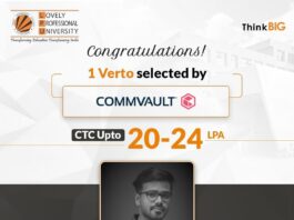 LPU Verto selected by American data protection & data management company Commvault