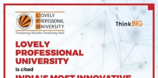 India's most innovative universities Lovely Professional University stands tall