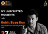 Unheard Moments of Mr. Rohit Bose Roy in My Unscripted Moments organized by UNYC LPU