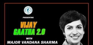 Vijay Gatha 2.0 with Major Vandana Sharma