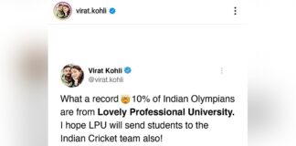 When Virat Kohli appreciated LPU Vertos at Tokyo Olympics 2020