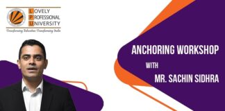 Exhilarating Anchoring Workshop by Mr. Sachin Sidhra