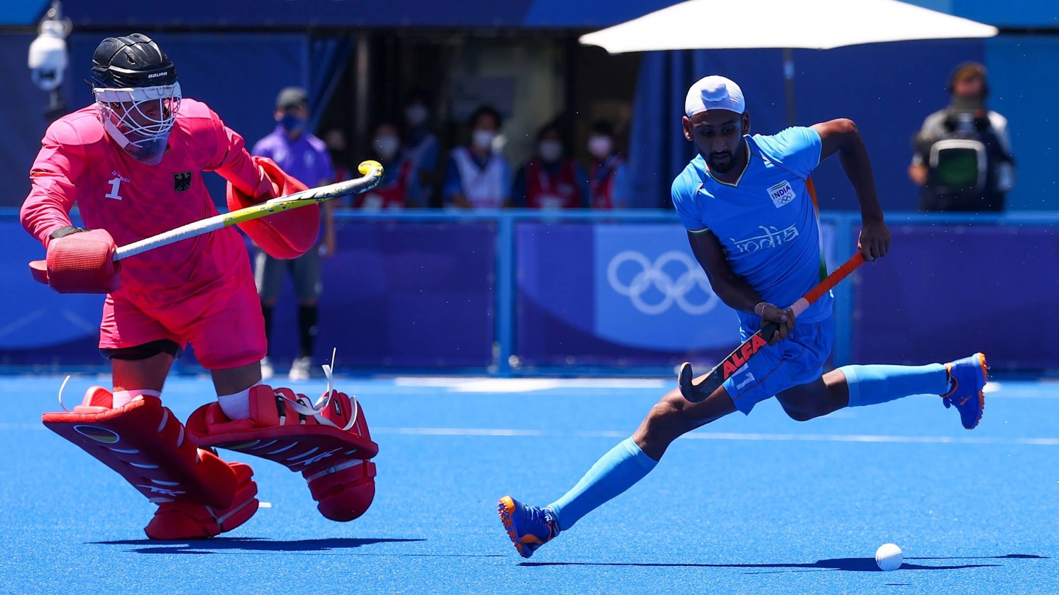 INDIA ENDS 41-YEAR WAIT FOR A HOCKEY MEDAL