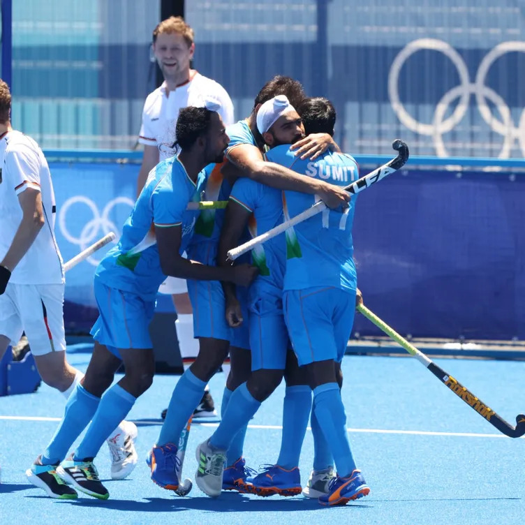 INDIA ENDS 41-YEAR WAIT FOR A HOCKEY MEDAL