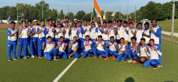 LPU Student Aditya Choudhary won Gold Medal in World Archery Youth Championships, Poland