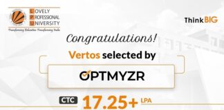 LPUs MBA grads placed at Optmyzr Inc