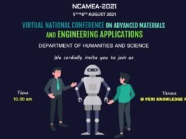 National Conference on Advanced Materials and Engineering Applications