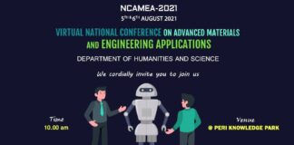 National Conference on Advanced Materials and Engineering Applications