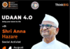 Teachings by Honorable Anna Hazare in Udaan 4.0 by organized by Tachyons