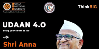 Teachings by Honorable Anna Hazare in Udaan 4.0 by organized by Tachyons