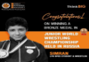 LPU Student Simran Clinches Bronze in Junior World Wrestling Championship