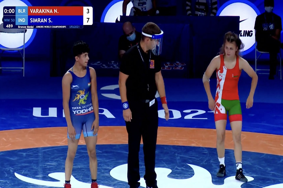 LPU Student Simran Clinches Bronze in Junior World Wrestling Championship