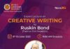 Expert lecture on Creative Writing by Ruskin Bond