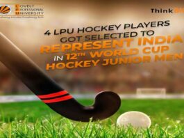 4 LPU Students Will Represent India in Men’s Junior Hockey World Cup