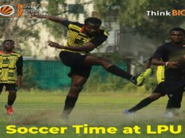 It’s Soccer Time at LPU