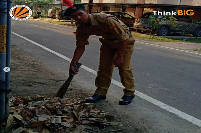 LPU NCC Cadet Launches Swachhata Abhiyan Celebrating Azadi Ka Amrit Mahotsav