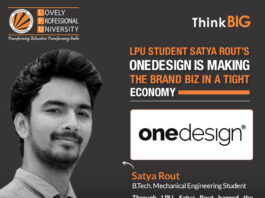 LPU student Satya Rout’s Onedesign is creating hustle and bustle all around!