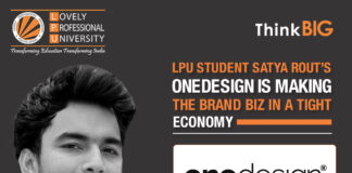 LPU student Satya Rout’s Onedesign is creating hustle and bustle all around!