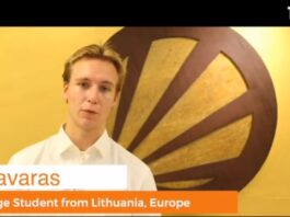 Meet Linas Tavaras, LPU exchange student from Lithuania