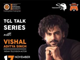 TGL Talk series with Vishal Aditya Singh