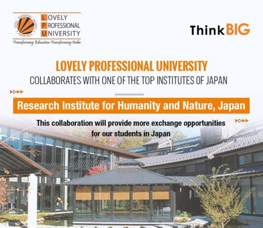 LPU collaborates with Research Institute for Humanity and Nature, Japan