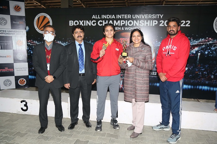 LPU’s Women Boxers became Champions at AIU’s All India Inter University Championship-2021