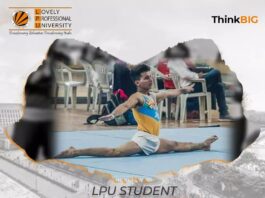 LPU Student Mohder wins Bronze Medal at Junior Artistic Gymnastics Asian Cup