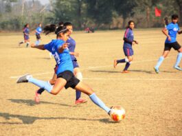 LPU’s Women Footballers crushed Agra University by 7 Goals