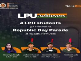 2 LPU Girls Took Part in Republic Day Parade 20223