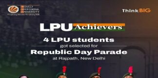 2 LPU Girls Took Part in Republic Day Parade 20223