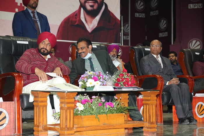 Hon’ble Chief Minister S Charanjit Channi visited LPU to launch Punjab Government’s Rozgar Guarantee for Youth Scheme