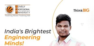 LPU student among India’s brightest Engineering minds!