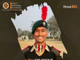 LPU student in Republic Day Camp (RDC)-2022