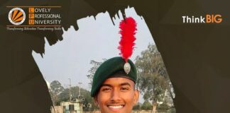 LPU student in Republic Day Camp (RDC)-2022