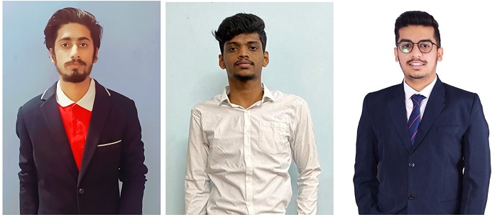 LPU’s three Engineering Students Gagan B, Lokesh B and Pankaj G qualifying for WorldSkills Competition-2022 to be held in Shanghai, China